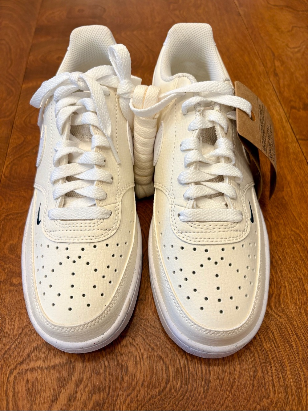 Nike Court Vision Low Next Nature Cream / Sail – Women's Size 7.5 – NWT